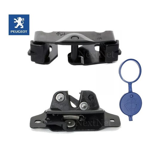 Batente + Fechadura Tampa Do Porta Malas Peugeot 206 Hatch