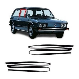 Jogo Borracha Vidro Canaleta Porta Brasilia Variant 2 em Oferta na Shopee