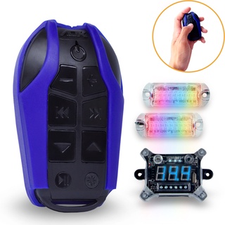 Controle Longa Distancia Ajk Smart Control Azul 3 Em 1