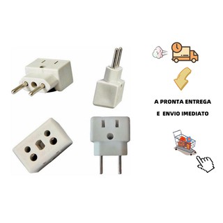 Adaptador Tomada Multiuso Plug Elétrico 10a / 20a Bob Esponja eletrônico