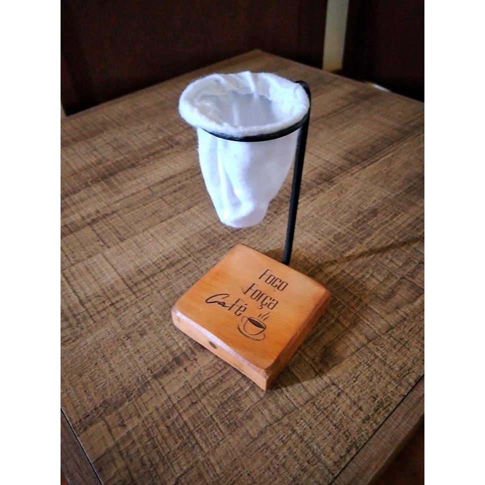 Coador De Café Personalizado ( Foco, Força E Café) em Oferta na Shopee