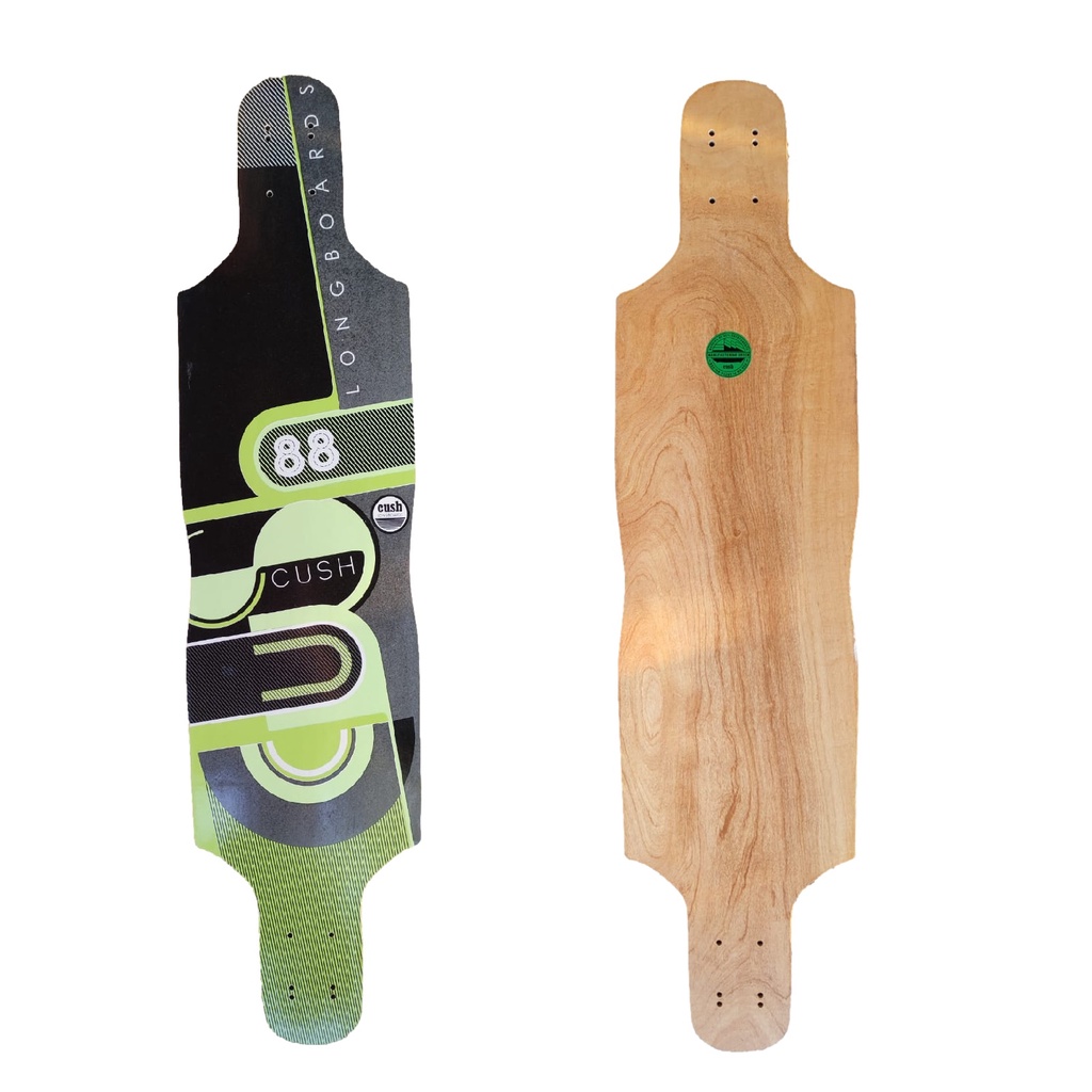 Shape Cush Longboard Skate Marfim Sm04 97x24cm