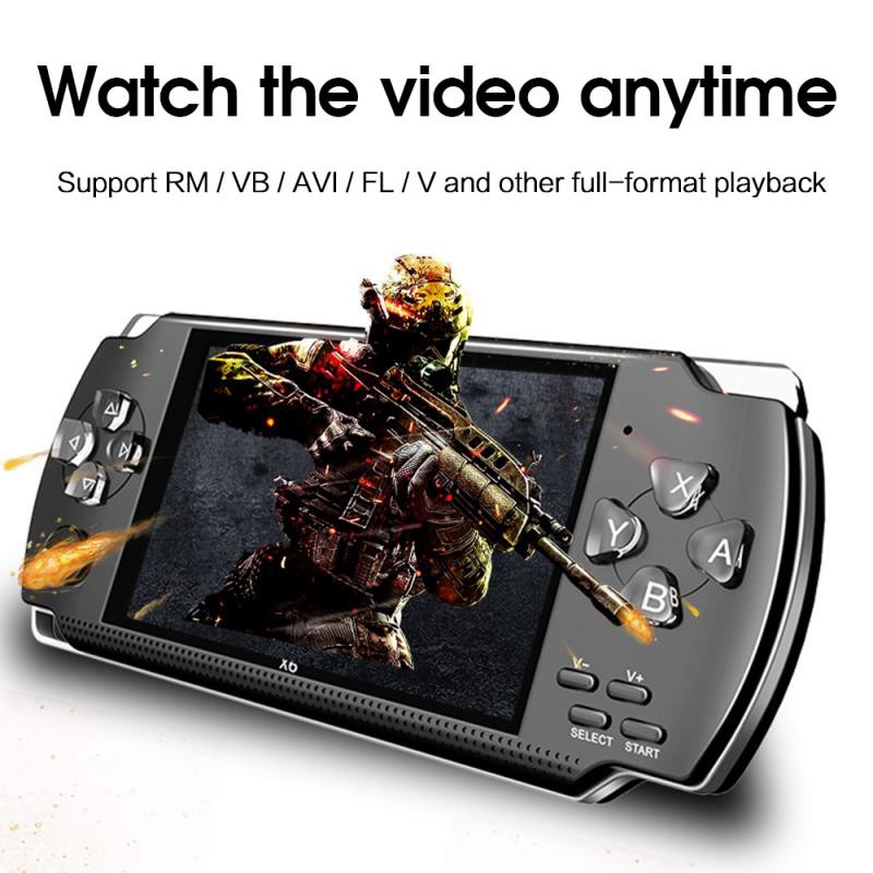 X6 Video Game Console Player For PSP Gamapad Handheld Retro 4.3 Inch
