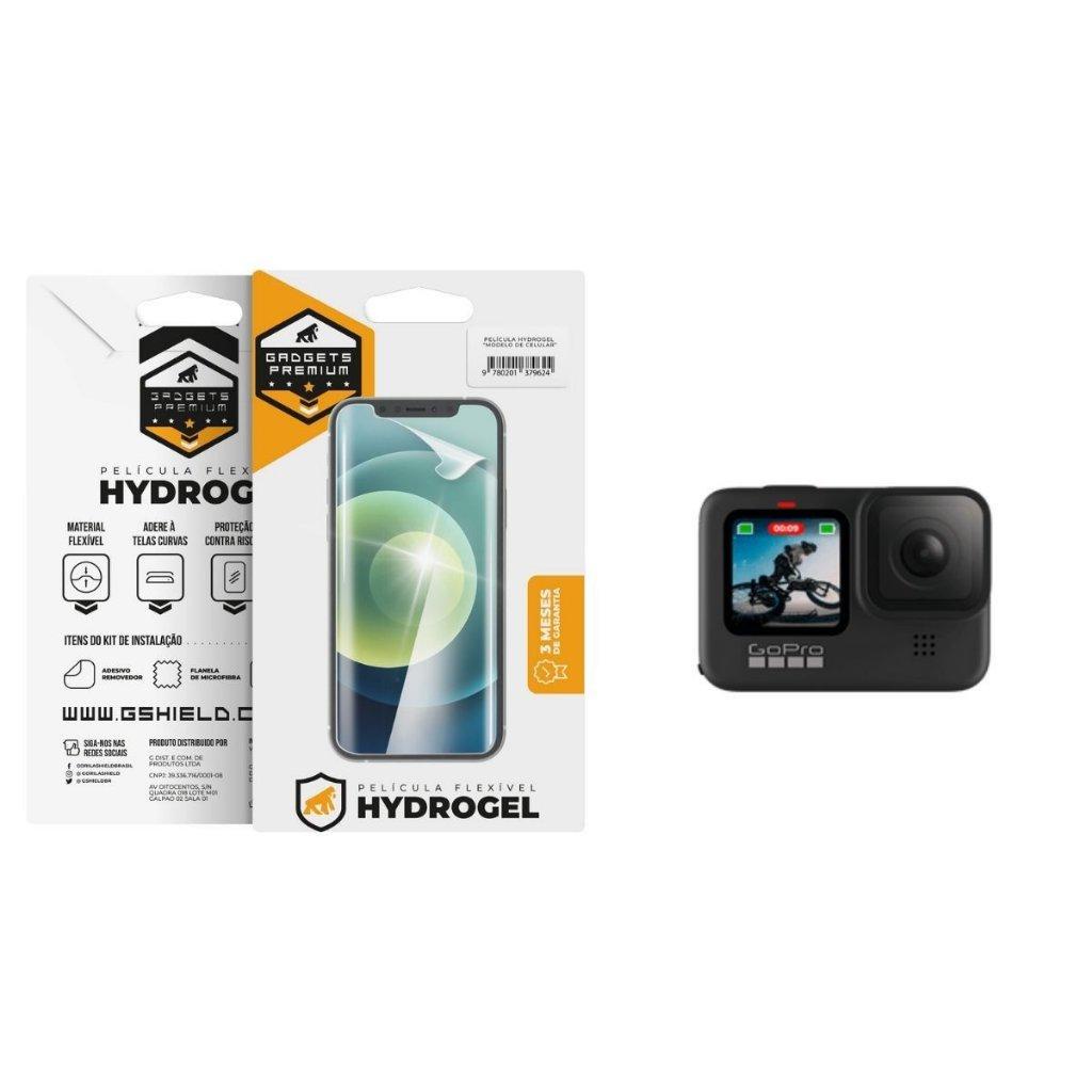 Película para GoPro Hero 9-1 - Hydrogel HD, Antirrisco e Alta Transparência - Gshield