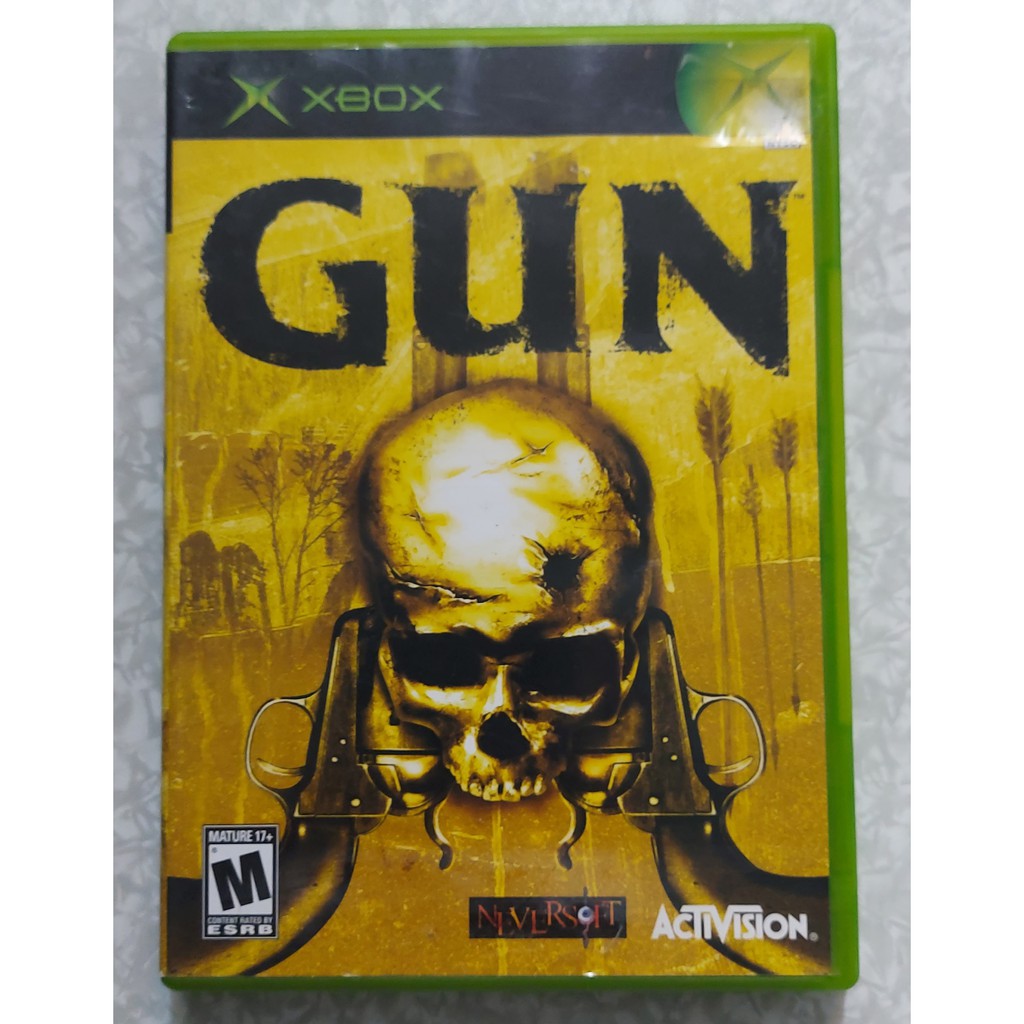Gun Xbox Clássico Original Americano Completo Shopee Brasil