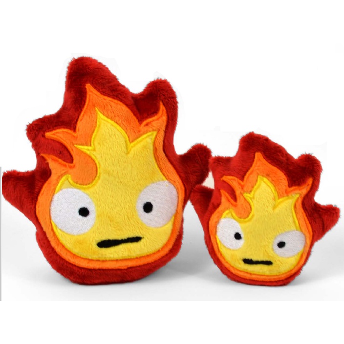 Pelúcia Calcifer Castelo Animado Totoro Ghibli