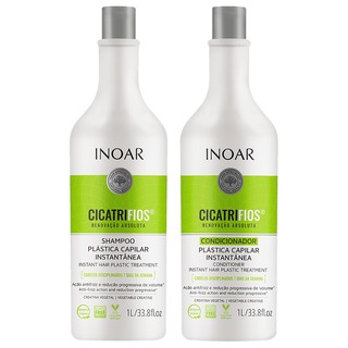 Kit Inoar Cicatrifios Shampoo e Condicionador 2L