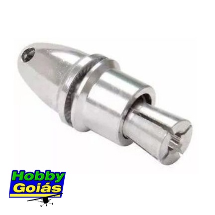 Spinner Adaptador P/ Eixo 3mm e 3.17mm Fixar Hélice P/ Motor A2212 D2826 Brinquedo de Controle Remoto