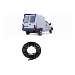 Borracha Mala Traseira Fiorino Bau 88 Até 13 Modelo Original