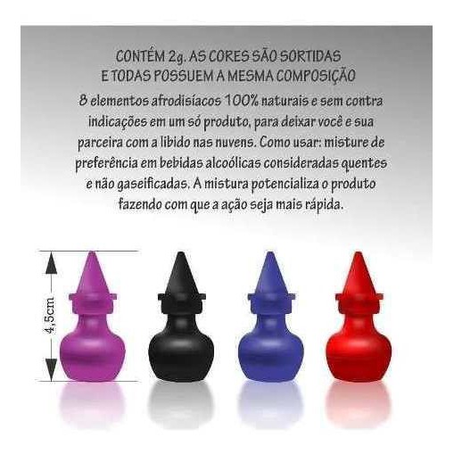 Kit 20 Po Da Bruxa Bruxinha Loka Sensacao Shopee Brasil