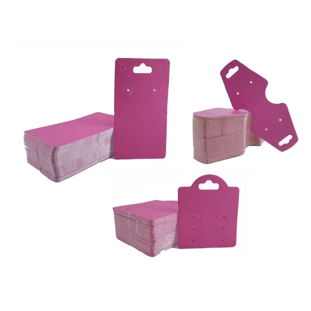 "Tag Para Bijuterias 3 Modelos 1500 Peças  (500 Cartela, 500 Cadeado e 500 Gravatinha).Tags disponíveis em 6 opções de cores| Rose | Branco | Verde | Preto | Kraft | Pink | "