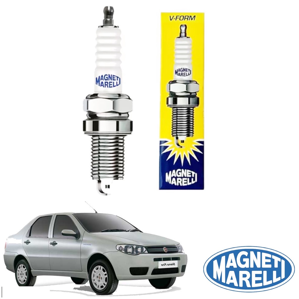 Vela De Ignição Fiat Siena - 1.3 8v Fire Flex - 2001 A 2007 - 1 Vela em Oferta na Shopee