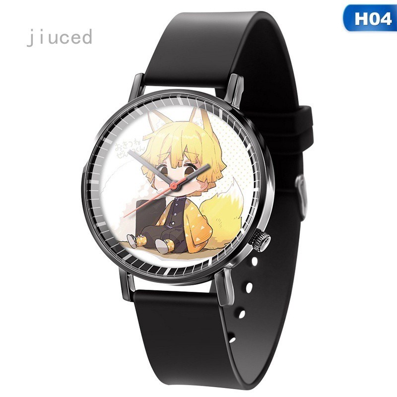 Relógio De Pulso Quartzo Esportivo De Anime Jiuced Demon Slayer Kimetsu No Yaiba