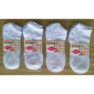 Kit 3 Ou 6 Pares Meias Branca Feminina Cano Curto Soquete 35-40