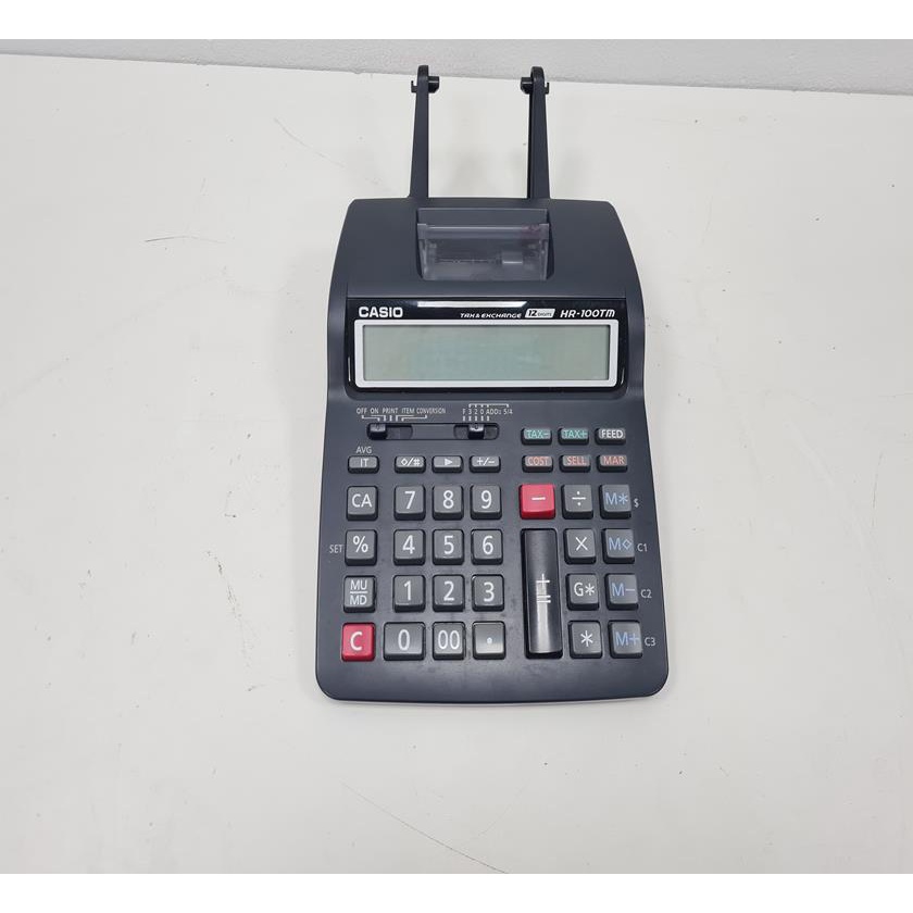 Calculadora Casio HR-100Tm De Bobina Impressao Garantia NF | Shopee Brasil