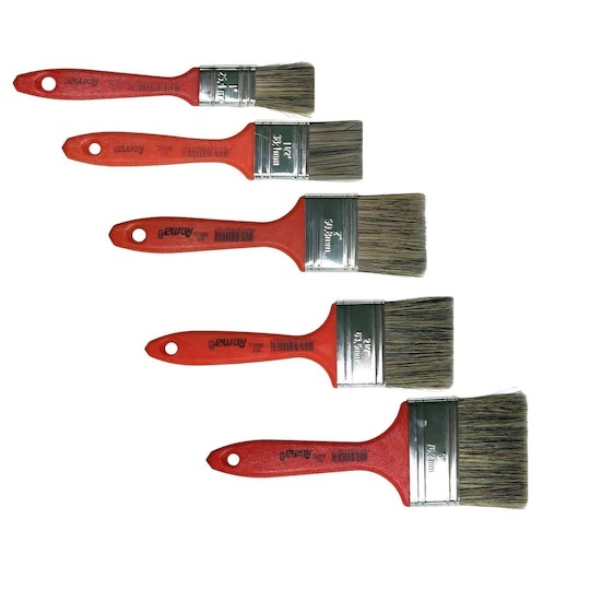 Trincha Com Cerdas Grisalhas – Roma Pincéis em Oferta na Shopee