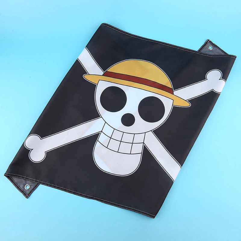 Xingena My 60x90cm Chapeu De Palha Bandeira De Pirata Para Decoracao De Casa Xinghena My 60 90cm One Piece Luffy S Straw Hat Pirate Flag Home Wall Bar Decoration Hot Shopee Brasil