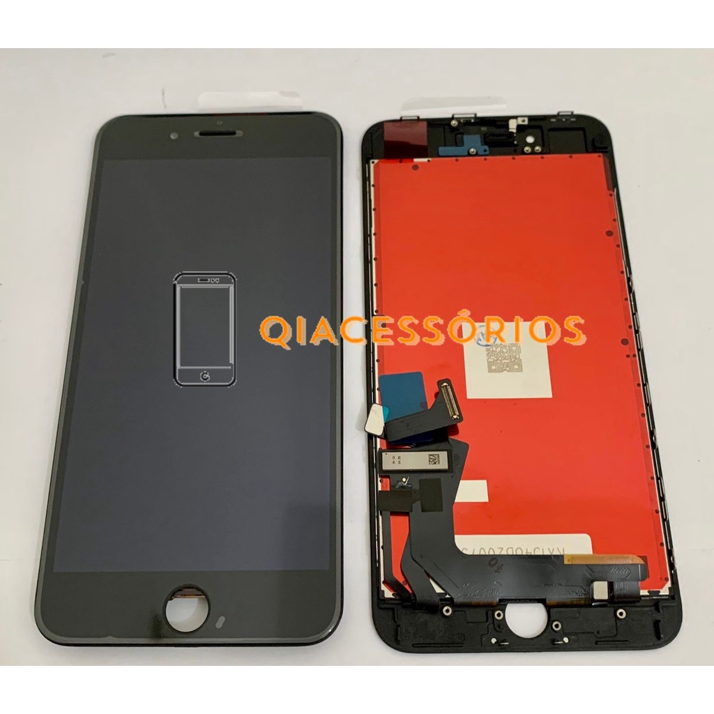 Vidro Frontal Tela Display Touch iPhone 8 Plus Pronta Entrega | Shopee ...