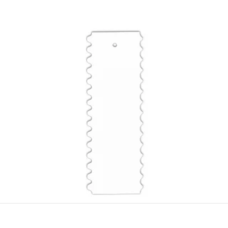 Espátula Para Decorar Bolos MOD. 12 - Régua Decorativa P/ Bolos N12