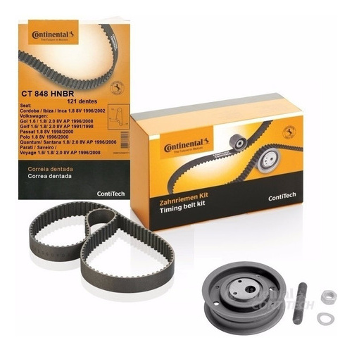 Kit Correia Dentada Vw Gol Parati Save Ap G1 G2 1.6 1.8 2.0 em Oferta na Shopee