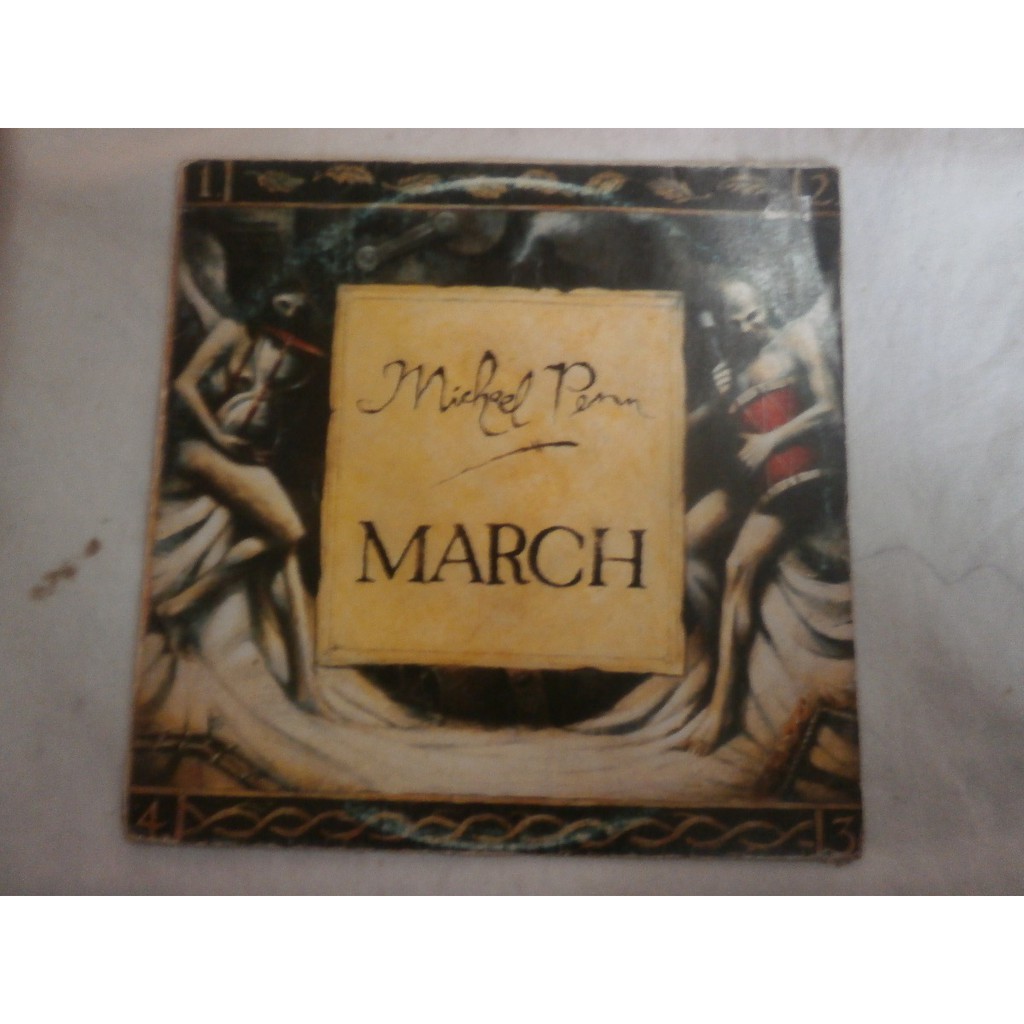 Lp Michael Penn 1990 March, disco de vinil com encarte