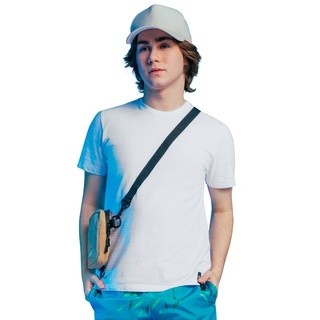 Camiseta Básica Masculina Juvenil Rovitex Teen Branco
