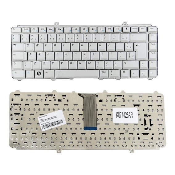 Teclado Para Notebook Dell Inspiron 1525 1540 1545 Prata