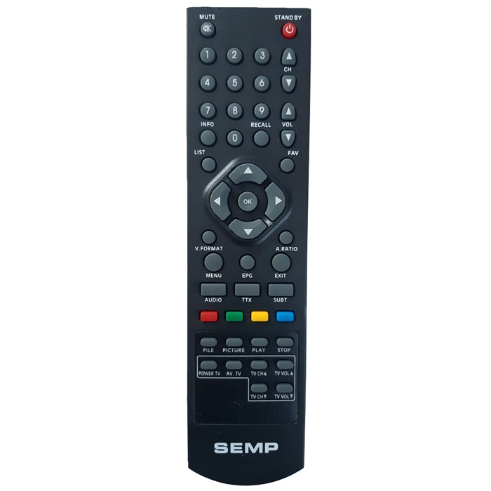 Controle Remoto Para TV Semp Toshiba DC-1010