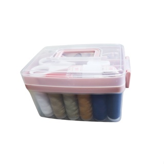 Kit De Costura Completo Com 84 Peças E Estojo - Viagem em Oferta na Shopee