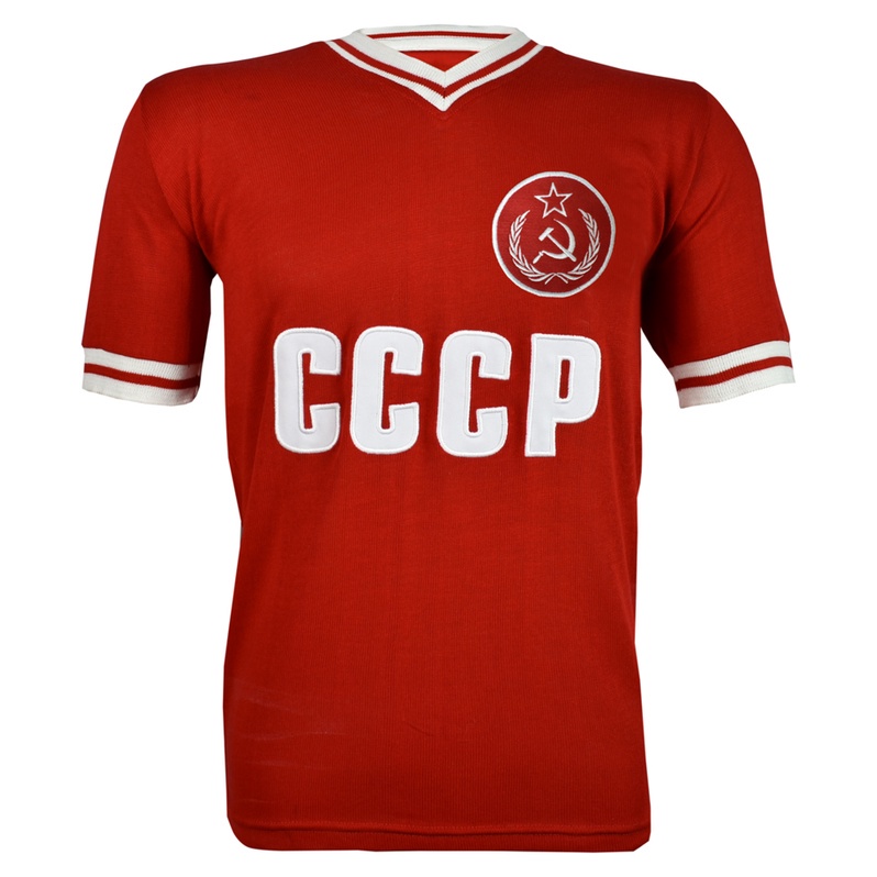 Camisa Retrô União Soviética CCCP vermelha