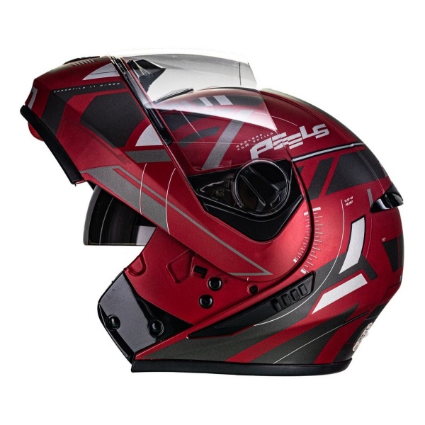 Capacete Moto Robocop Peels Urban U-RB2 Dynamic Escamoteável C/ Oculos