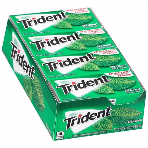 TRIDENT  CX 21 UN 8G SEM AÇUCAR