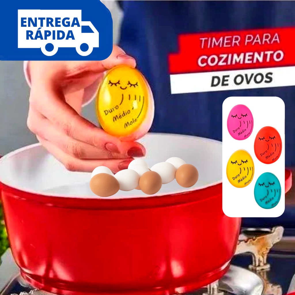 Timer Ovo Cozido No Ponto Certo Ovo Mollet Temporizador Ovo Não Tóxico