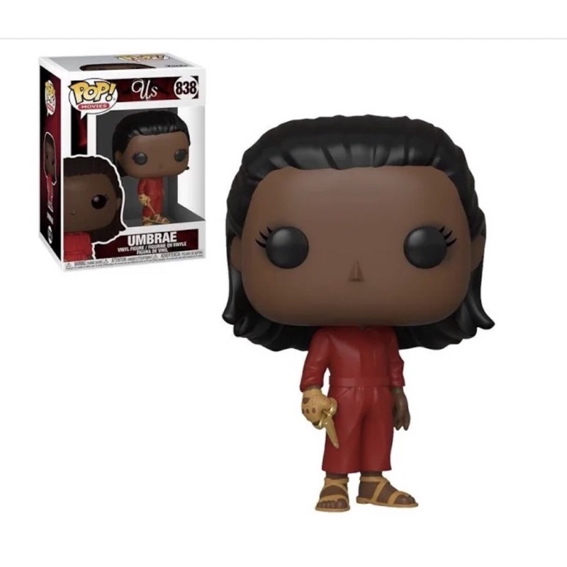 Lot De 4 Funko Pop! Movies: Red 836, Abraham 837, Umbrae 838, Pluto 839 - Édition US, Occasion