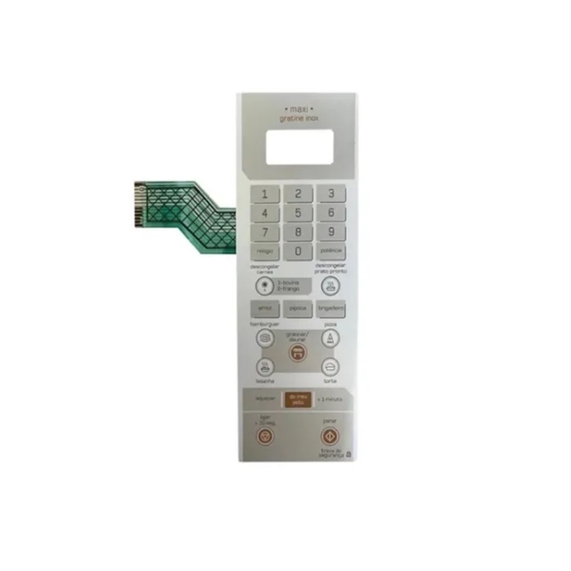 Membrana Teclado de Microondas Brastemp Bmx35ab Maxi - Bmx35 ab Maxi