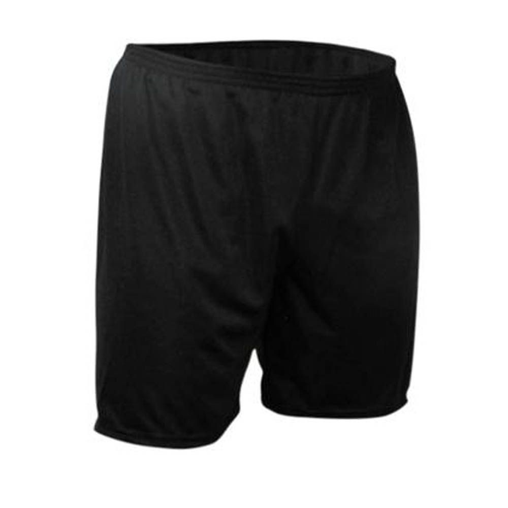 Calção de Futebol Futsal - Liso - Preto - Infantil - Kanga