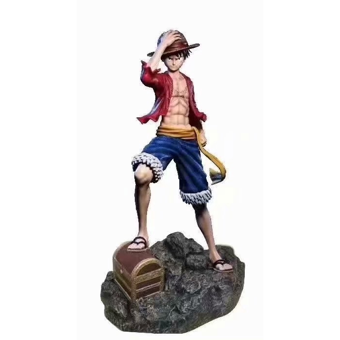 NEW One Piece 1/4 Escala Macaco D. Luffy Pvc Action Figure Toy Modelo
