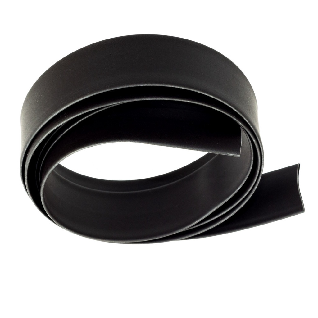 Tubo Espaguete Termo Retrátil 8,0mm Conduite Preto 1 Metro Isolamento Macarrão Retardante a Chama Para Chicote Fios Cabo