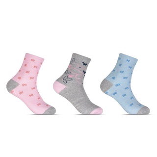 Kit 3 Pares Meia Feminina Cano Longo Algodão Altomax Alta Qualidade Conforto
