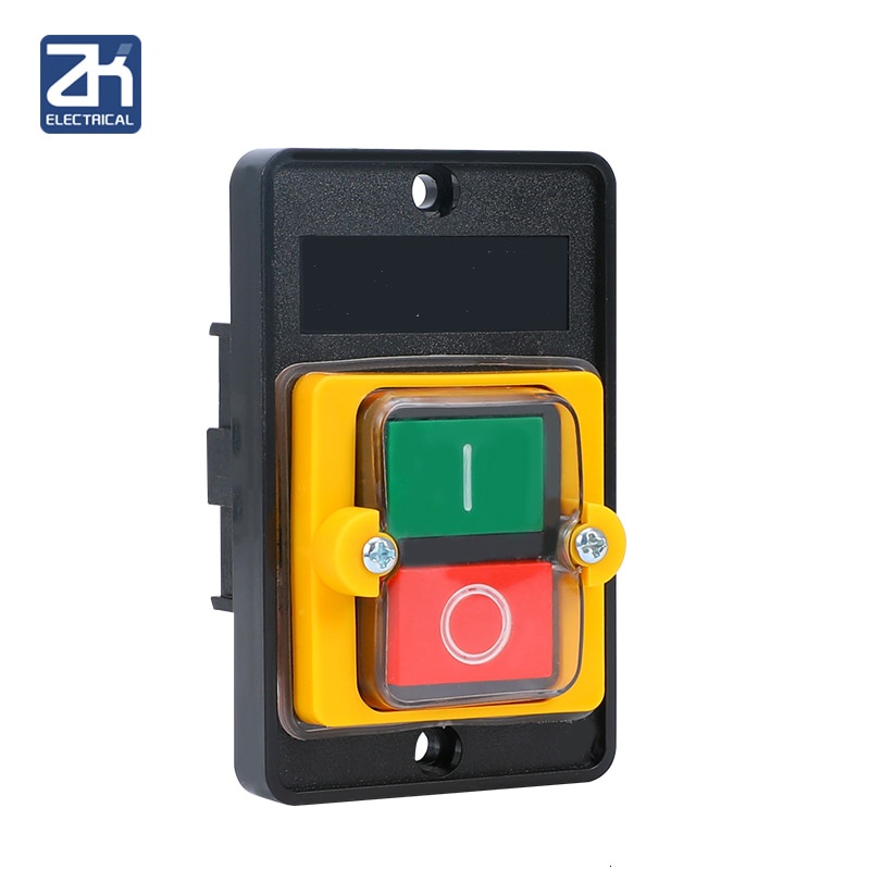 Interruptor Furadeira Elétrica Liga/Desliga À Prova D'água Com Botão Power On/Off Para KAO-5/BSP210F-1B 10a 380v