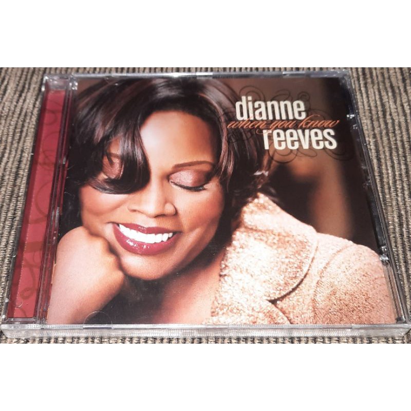 CD Dianne Reeves when you know original lacrado 7921