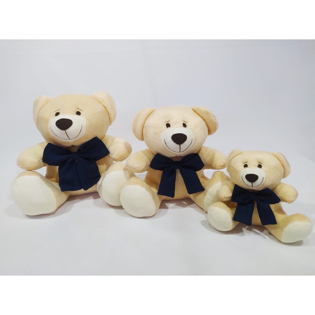 Trio de Ursinho de Pelúcia para Nincho - P - 14 cm M - 20 cm G - 25 cm Roupa de Bebe Enxoval de bebe