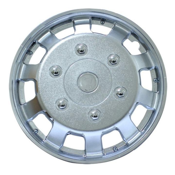 Calota Aro 16 Cromada Universal Para Modelo Vans E Caminhões 01unidade