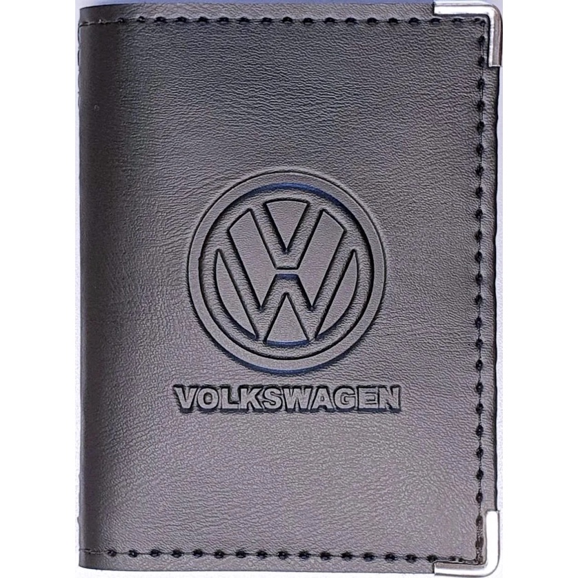 Carteira de couro Porta Documento Personalizada com a Marca do seu Carro