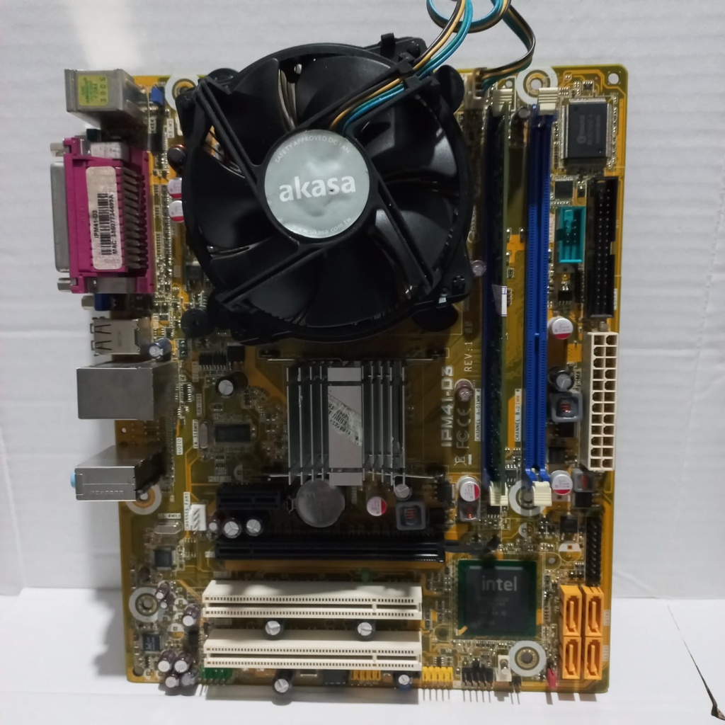 Kit LGA 775 Core 2 Quad Q 9400/ 2.66 GHZ/ 4GB DDR3 /Coller/Espelho ...