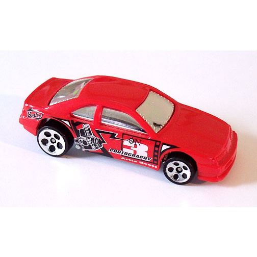 carro de corrida Stock Car da Hot Wheels 1990 Thunderbird Stocker vidro espelhado coleção de 2001