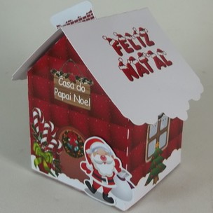 10 Unid. Casinha Do Papai Noel | Shopee Brasil