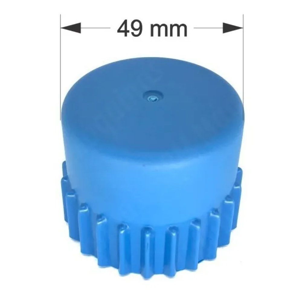 Botão Azul Carretel Nylon T25 Roçadeira Husqvarna 128r