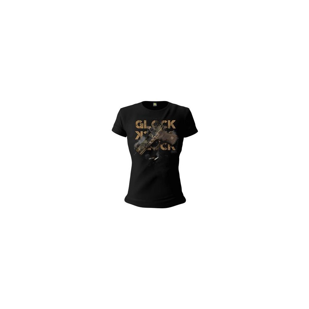 Camiseta Baby Look Feminina Squad Team Six Instrutor Fritz Glock Multicam