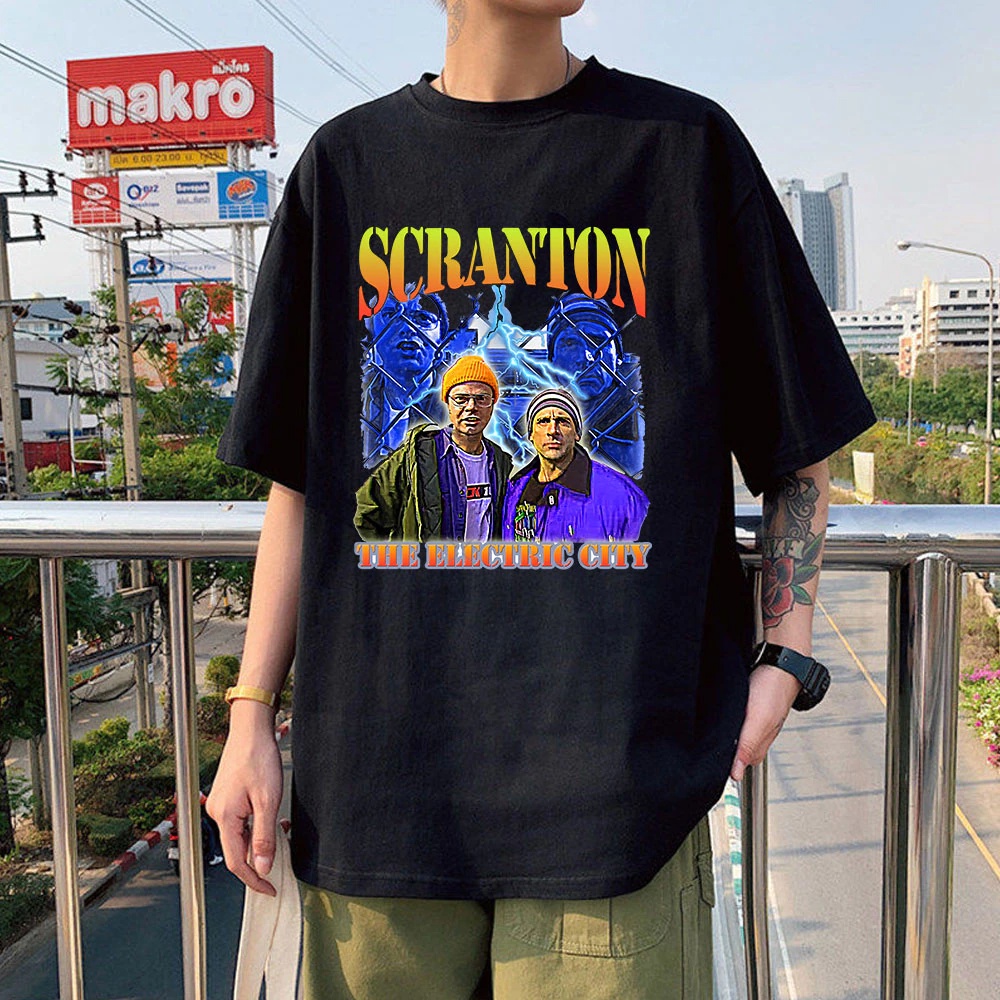 Camiseta Basica Camisa Scranton The Eletric City Mifflin Dwithing Series Geek Unissex